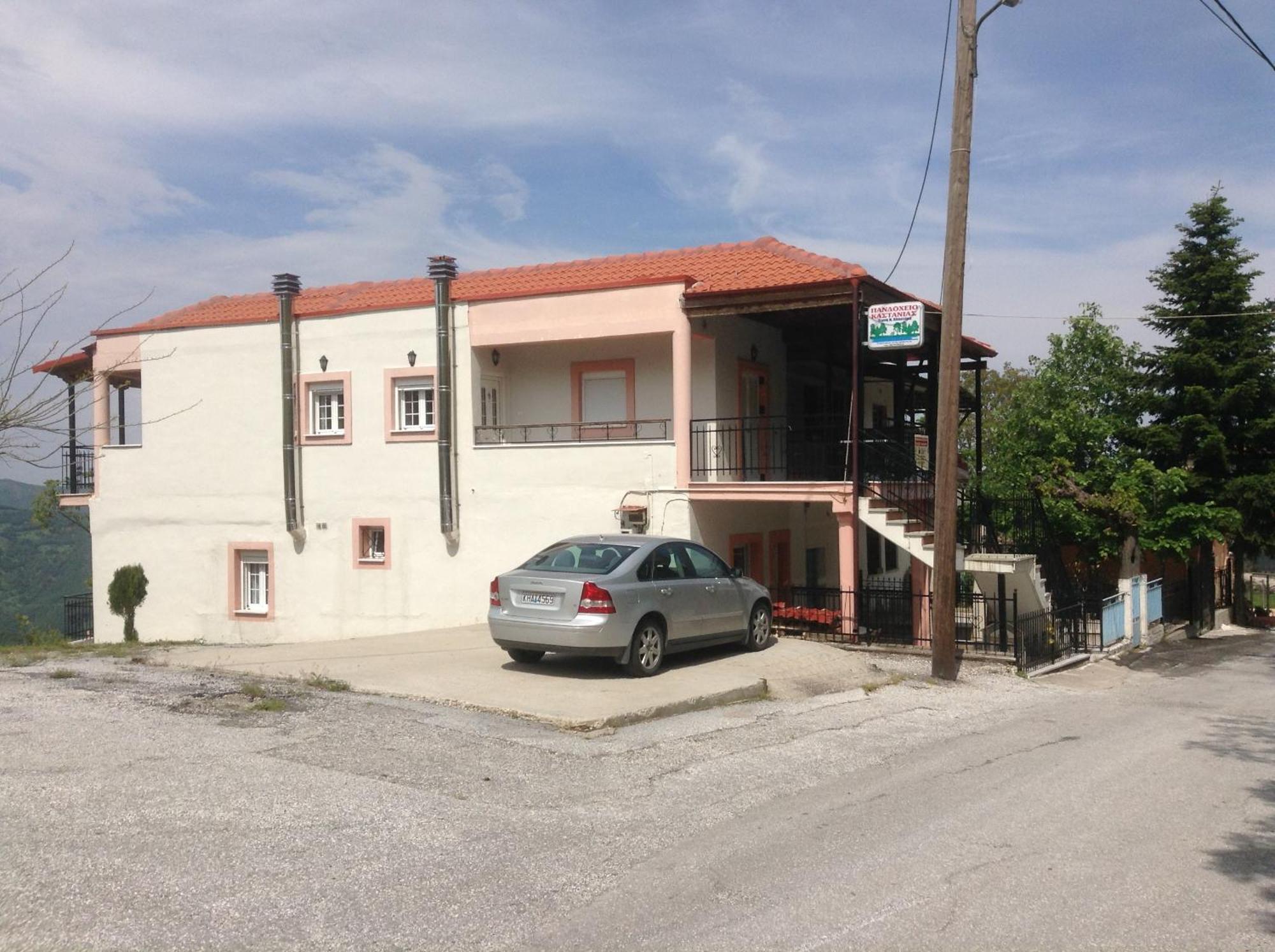 Πανδοχείο Λίμνης Πλαστήρα Hotel Kastania  Ngoại thất bức ảnh